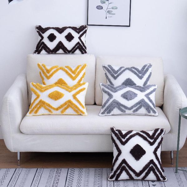 cushion/decorative pillow 1pcs 45*45cm tufted embroidery cushion cover throw pillowcover boho style cotton canvas living home decoration pil
cushion/decorative pillow 1pcs 45*45cm tufted embroidery cushion cover throw pillowcover boho style cotton canvas living home decoration pil