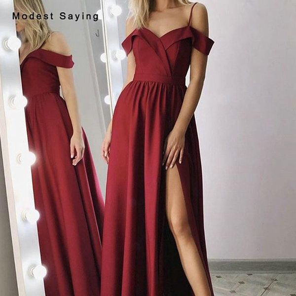 party dresses wine red a-line sweetheart pleat evening 2021 with straps split zipper up formal women chiffon prom gowns, White;black
party dresses wine red a-line sweetheart pleat evening 2021 with straps split zipper up formal women chiffon prom gowns, White;black