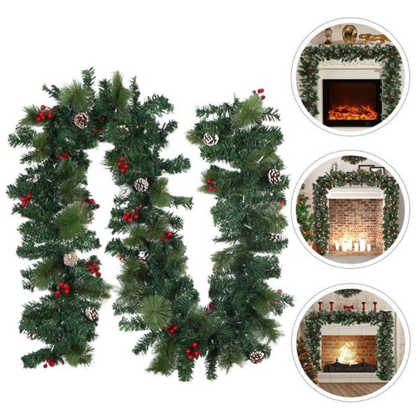 1pc stylish realistic great christmas light garland rattan for wall home fireplace decorative flowers & wreaths
1pc stylish realistic great christmas light garland rattan for wall home fireplace decorative flowers & wreaths