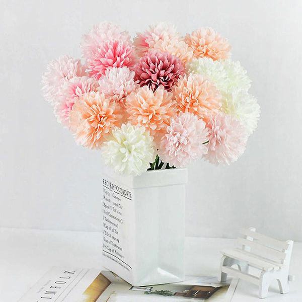 decorative flowers & wreaths 3/5pcs artificial dandelion silk hydrangea fake floral for diy vase home wedding party decoration bride holding
decorative flowers & wreaths 3/5pcs artificial dandelion silk hydrangea fake floral for diy vase home wedding party decoration bride holding