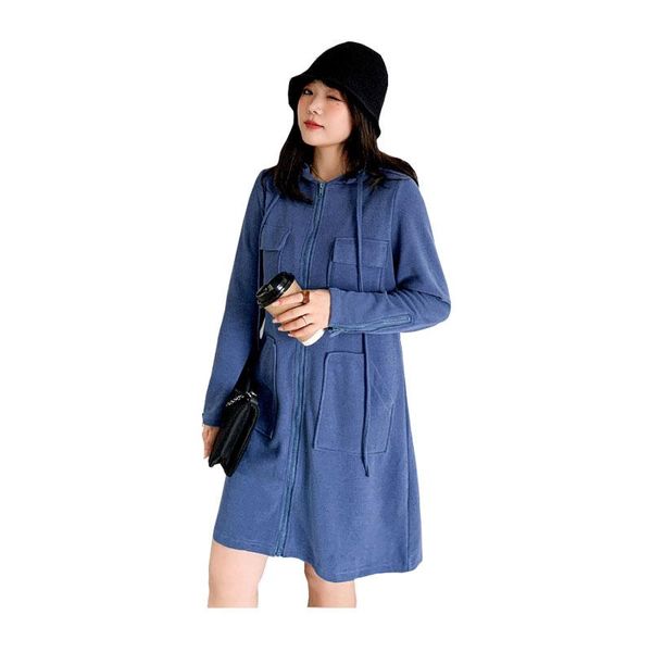 casual dresses women's autumn hooded collar zipper pocket dress plus size knee length 100 kg can be worn, Black;gray
casual dresses women's autumn hooded collar zipper pocket dress plus size knee length 100 kg can be worn, Black;gray