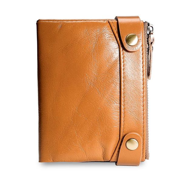 blocking men's wallet creative bi-fold vertical zipper business card holder for men purse wallets, Red;black
blocking men's wallet creative bi-fold vertical zipper business card holder for men purse wallets, Red;black