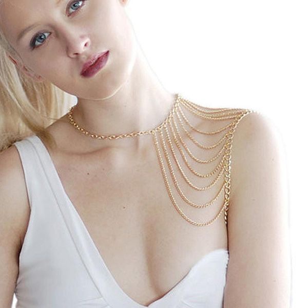 chains super cool nightclub party tassel women personality temperament fashion fine body shawl chain bodychain girl accessories, Silver
chains super cool nightclub party tassel women personality temperament fashion fine body shawl chain bodychain girl accessories, Silver