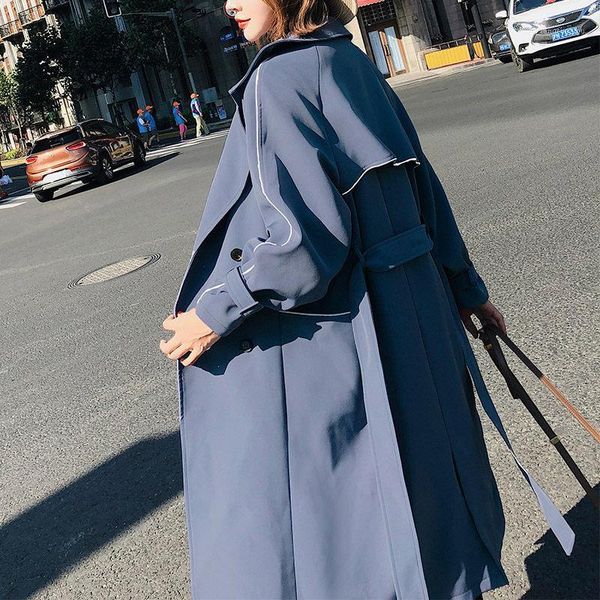women's trench coats lapel classic women coat fashion 2021 spring chic windbreaker long casual loose ladies autumn outerwear f876, Tan;black
women's trench coats lapel classic women coat fashion 2021 spring chic windbreaker long casual loose ladies autumn outerwear f876, Tan;black