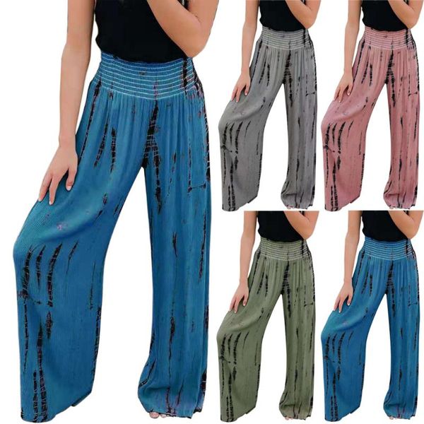 women's pants & capris women elastic high waist casual bottoms solid pocket wide leg 2021 fashion painted loose trousers, Black;white
women's pants & capris women elastic high waist casual bottoms solid pocket wide leg 2021 fashion painted loose trousers, Black;white