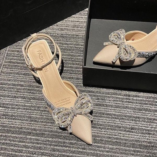 women's sandals are fashionable simple and elegant all-match bow-knot embellished sweet with heels, Black
women's sandals are fashionable simple and elegant all-match bow-knot embellished sweet with heels, Black