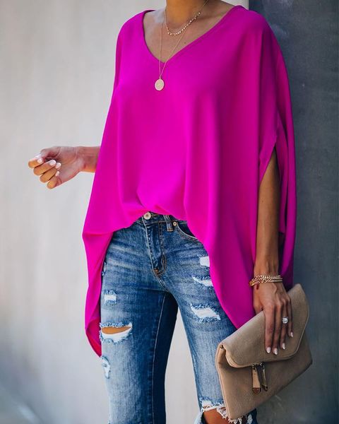 women's blouses & shirts 2021 fashion women summer elegant v neck oversized plus size lady casual solid long sleeve loose fit blouse, White
women's blouses & shirts 2021 fashion women summer elegant v neck oversized plus size lady casual solid long sleeve loose fit blouse, White