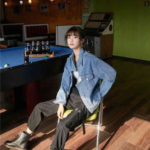 women's jackets designer denim women fall blue jeans coat open back cotton long sleeve fashion streetwear 5av2, Black;brown
women's jackets designer denim women fall blue jeans coat open back cotton long sleeve fashion streetwear 5av2, Black;brown