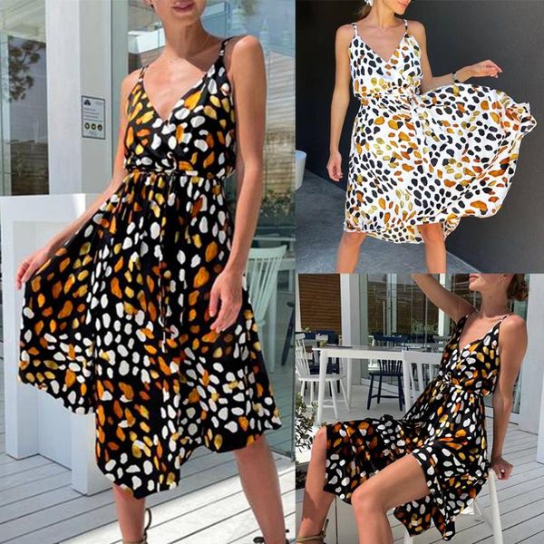 casual dresses polka dot printed women summer dress a-line spaghetti strap cami ladies midi office business sundress v neck d30, Black;gray
casual dresses polka dot printed women summer dress a-line spaghetti strap cami ladies midi office business sundress v neck d30, Black;gray
