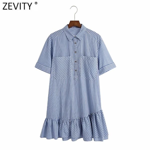 women vintage short sleeve striped print hem pleat ruffles shirt dress femme chic casual slim business vestido ds8215 210420, Black;gray
women vintage short sleeve striped print hem pleat ruffles shirt dress femme chic casual slim business vestido ds8215 210420, Black;gray