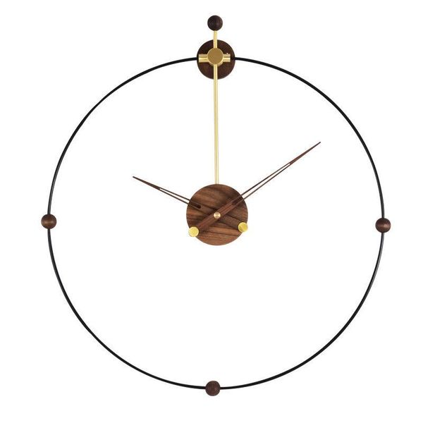 spanish creative gold large wall clock metal copper nordic silent watches home decor living room walnut clocks gift ideas
spanish creative gold large wall clock metal copper nordic silent watches home decor living room walnut clocks gift ideas