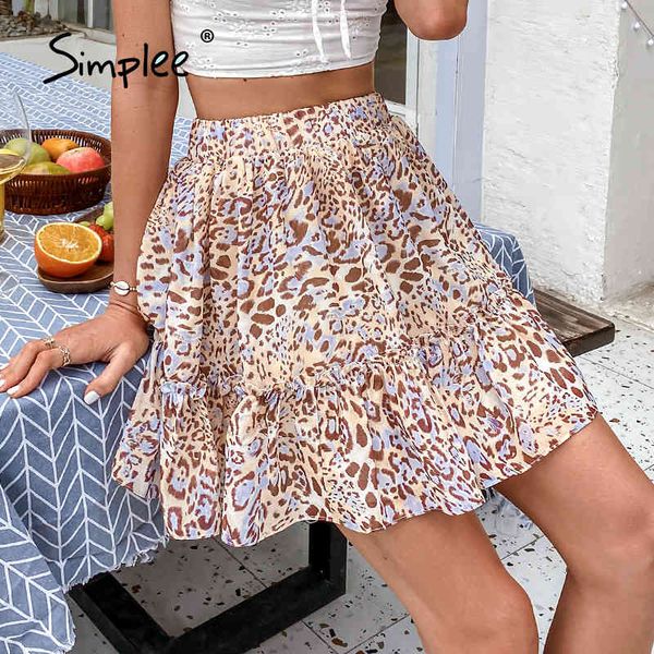 leopard print casual women a-line mini skirt summer fashion lady elastic waist party bottom skirts high street 210414, Black
leopard print casual women a-line mini skirt summer fashion lady elastic waist party bottom skirts high street 210414, Black