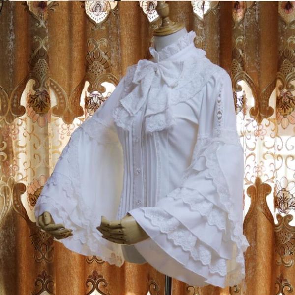 women's blouses & shirts sweet kawaii lolita inside shirt party casual female harajuku women blouse top, White
women's blouses & shirts sweet kawaii lolita inside shirt party casual female harajuku women blouse top, White