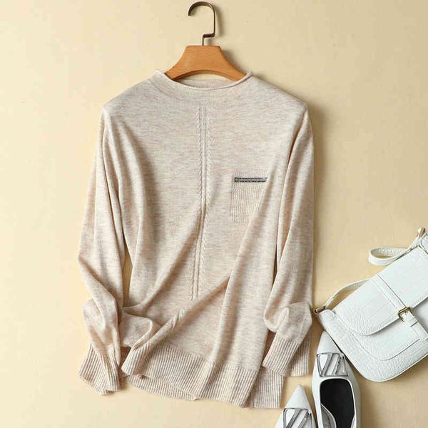 women's sweaters spring and autumn half neck high collar long sleeve around sweater loose women's fashion leisure issl, White;black
women's sweaters spring and autumn half neck high collar long sleeve around sweater loose women's fashion leisure issl, White;black