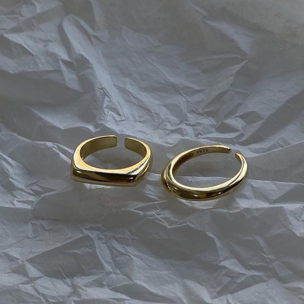 cluster rings ghidbk minimalist 925 sterling silver glossy open vintage geometrical women street style statement ring wholesale, Golden;silver
cluster rings ghidbk minimalist 925 sterling silver glossy open vintage geometrical women street style statement ring wholesale, Golden;silver