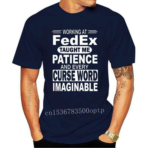 men's t-shirts men t shirt working at fedex taught me patience and every curse word imaginable women t-shirt, White;black
men's t-shirts men t shirt working at fedex taught me patience and every curse word imaginable women t-shirt, White;black