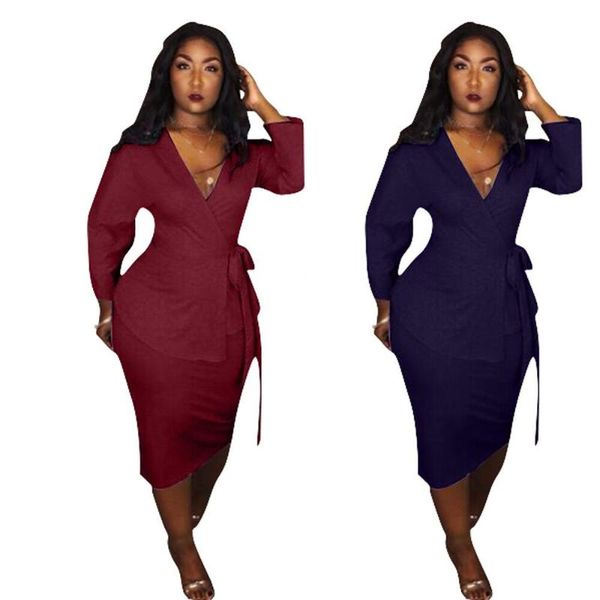 women's two piece pants women long sleeve v-neck tie up waist blazer coat + knee length midi slit bodycon skirts 2pcs party set suits a, White
women's two piece pants women long sleeve v-neck tie up waist blazer coat + knee length midi slit bodycon skirts 2pcs party set suits a, White