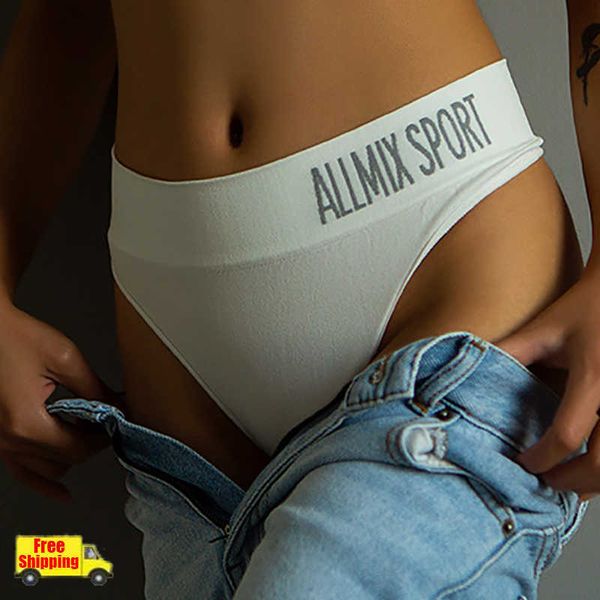 women's panties 2021 arrival mid waist sport seamless thong g string women cotton underpants letter tanga lady briefs underwear, Black;white
women's panties 2021 arrival mid waist sport seamless thong g string women cotton underpants letter tanga lady briefs underwear, Black;white