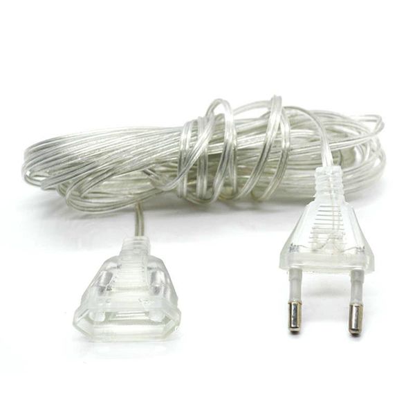 strings 2m power extension cable plug extender wire for led string light christmas lights us/eu standard/us standard
strings 2m power extension cable plug extender wire for led string light christmas lights us/eu standard/us standard