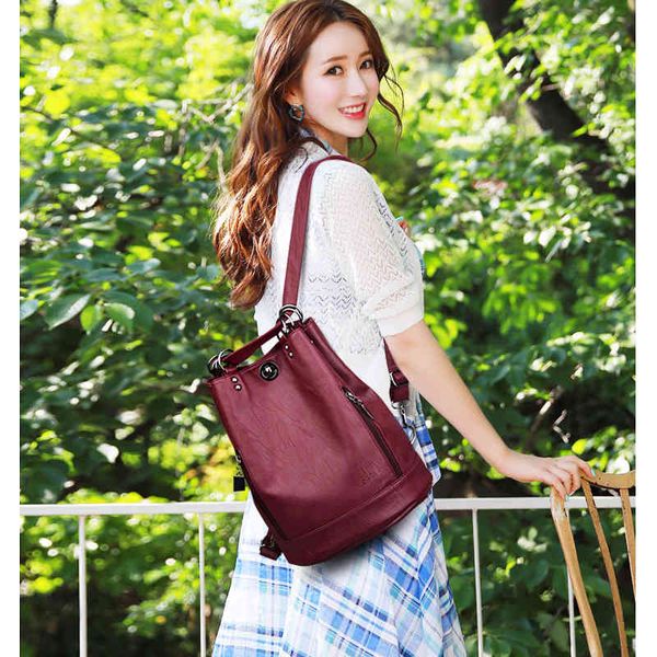 2020 women leather backpacks multifunction women vintage shoulder bag ladies rucksack large capacity travel bag sac a dos preppy k726
2020 women leather backpacks multifunction women vintage shoulder bag ladies rucksack large capacity travel bag sac a dos preppy k726