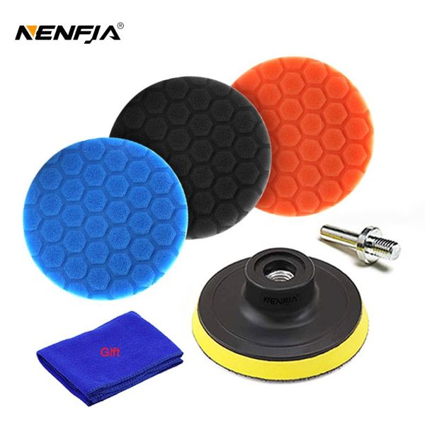 3pcs hexagonal polished pad set sponge disc buffing waxing polishing kit for car polisher buffer 3/4/5/6/inches care products
3pcs hexagonal polished pad set sponge disc buffing waxing polishing kit for car polisher buffer 3/4/5/6/inches care products