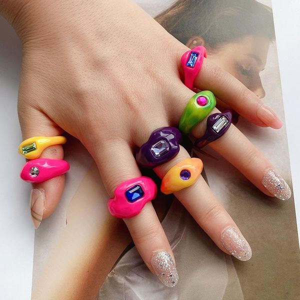 wedding rings ujbox colorful stone acrylic resin ring multicolor candy macaron color index finger for women bands wholesale gift, Slivery;golden
wedding rings ujbox colorful stone acrylic resin ring multicolor candy macaron color index finger for women bands wholesale gift, Slivery;golden