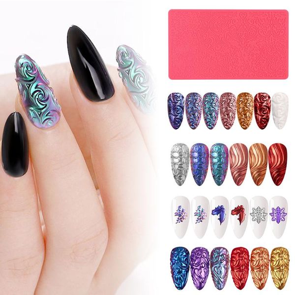 nail art kits silicone printing template 3d relief mold various styles and not easy to break manicure tool for diy salon decoration
nail art kits silicone printing template 3d relief mold various styles and not easy to break manicure tool for diy salon decoration