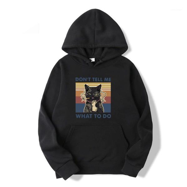men's hoodies & sweatshirts funny cat don't tell me what to do cats winter simple fabrics sweatshirt casual warm hoody fleece stre, Black
men's hoodies & sweatshirts funny cat don't tell me what to do cats winter simple fabrics sweatshirt casual warm hoody fleece stre, Black