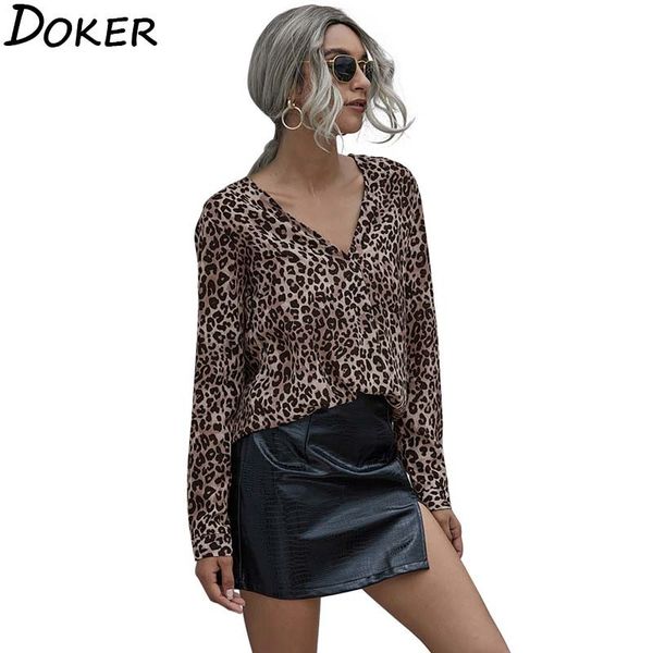 womens and blouses autumn leopard v-neck long sleeve office elegant ladies shirts plus size vintage chiffon blouse 210423, White
womens and blouses autumn leopard v-neck long sleeve office elegant ladies shirts plus size vintage chiffon blouse 210423, White