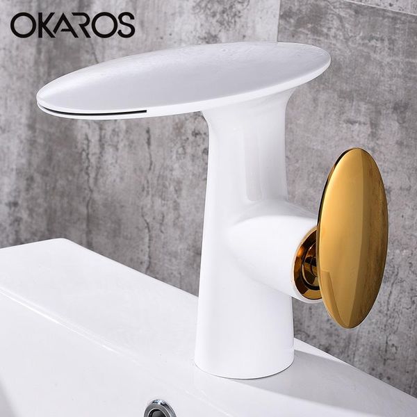 bathroom sink faucets okaros arrival white waterfall basin faucet water tap solid brass chrome plated mixer m060
bathroom sink faucets okaros arrival white waterfall basin faucet water tap solid brass chrome plated mixer m060