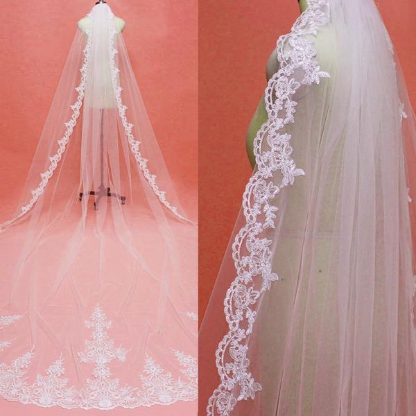 bridal veils neat lace 4 meters long wedding veil with comb custom made 400cm white ivory 2021 accessories, Black
bridal veils neat lace 4 meters long wedding veil with comb custom made 400cm white ivory 2021 accessories, Black