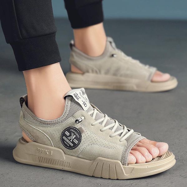 sandals summer trend personality 2021 casual outdoor beach shoes men korean version wear vietnam, Black
sandals summer trend personality 2021 casual outdoor beach shoes men korean version wear vietnam, Black