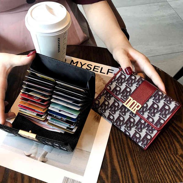 Wallet Business Card Bag Female Exquisite High-grade Multi Slot Large Capacity Anti Degaussing Small Ultra-thin Placement, Red;black
Wallet Business Card Bag Female Exquisite High-grade Multi Slot Large Capacity Anti Degaussing Small Ultra-thin Placement, Red;black