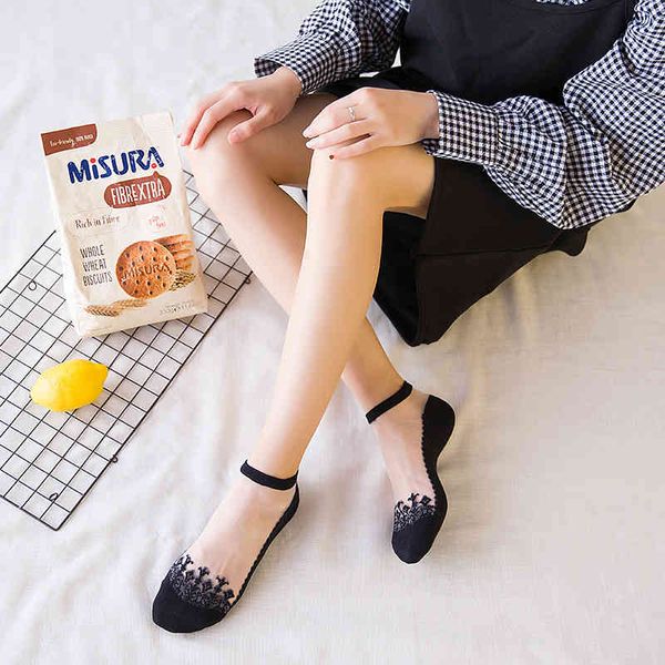 socks spring and summer crystal silk women's solid color light mouth lolita trend boat glass cotton, Black;white
socks spring and summer crystal silk women's solid color light mouth lolita trend boat glass cotton, Black;white