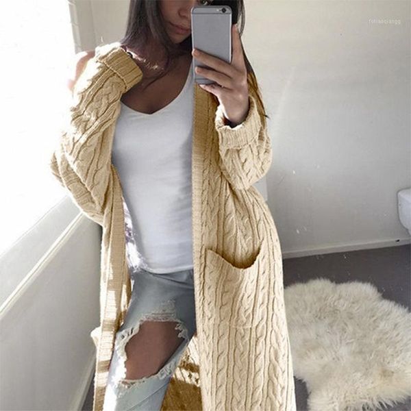 women's jackets women outerwear coats ladies winter long sleeve casual loose knitted sweater jumper fashion female warm coat m840#, Black;brown
women's jackets women outerwear coats ladies winter long sleeve casual loose knitted sweater jumper fashion female warm coat m840#, Black;brown