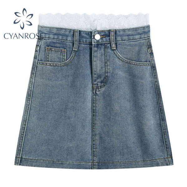 summer women's high waist denim skirt lace butterfly embroidery mini a-line skirts y2k streetwear elegant tide clothes 210417, Black
summer women's high waist denim skirt lace butterfly embroidery mini a-line skirts y2k streetwear elegant tide clothes 210417, Black