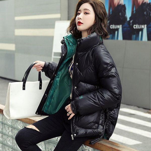 women's down & parkas parka womens plus size short dadded coats jacket 2021 winter cotton-padded clothes splicing turtleneck jackets wo, Black
women's down & parkas parka womens plus size short dadded coats jacket 2021 winter cotton-padded clothes splicing turtleneck jackets wo, Black