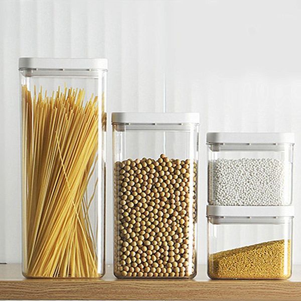 storage bottles & jars kitchen grain cereals moisture-proof plastic sealed tank preservation box transparent milk powder
storage bottles & jars kitchen grain cereals moisture-proof plastic sealed tank preservation box transparent milk powder
