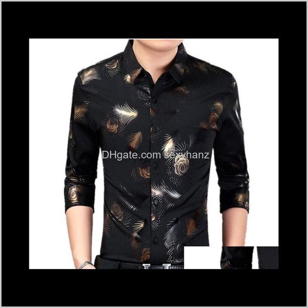 clothing apparel drop delivery 2021 floral print shirtn fashion long sleeve lapel mens autumn winter casual man shirts slim fit men exupz, White;black
clothing apparel drop delivery 2021 floral print shirtn fashion long sleeve lapel mens autumn winter casual man shirts slim fit men exupz, White;black