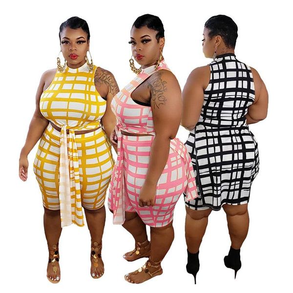 women's tracksuits summer tracksuit backless suit shorts and sweatshirt plaid loungewear plus size two piece set wholesale drop, Gray
women's tracksuits summer tracksuit backless suit shorts and sweatshirt plaid loungewear plus size two piece set wholesale drop, Gray