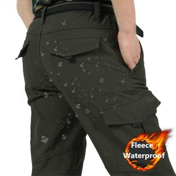 men's pants cargo men winter double layer casual warm baggy streetwear trousers military tactical waterproof army pant, Black
men's pants cargo men winter double layer casual warm baggy streetwear trousers military tactical waterproof army pant, Black