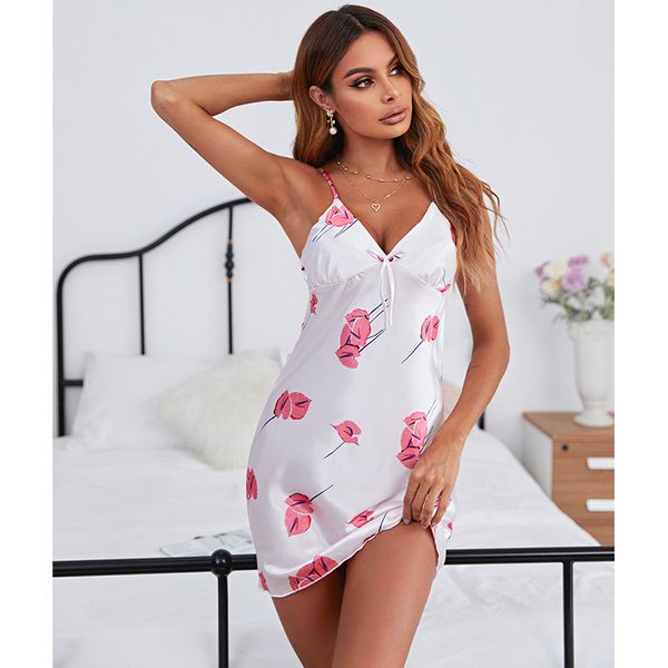 yaoting's new suspender nightdress with lace up on the back, open back summer home wear, casual printing jumpsuit and short skirt for, Black;red
yaoting's new suspender nightdress with lace up on the back, open back summer home wear, casual printing jumpsuit and short skirt for, Black;red