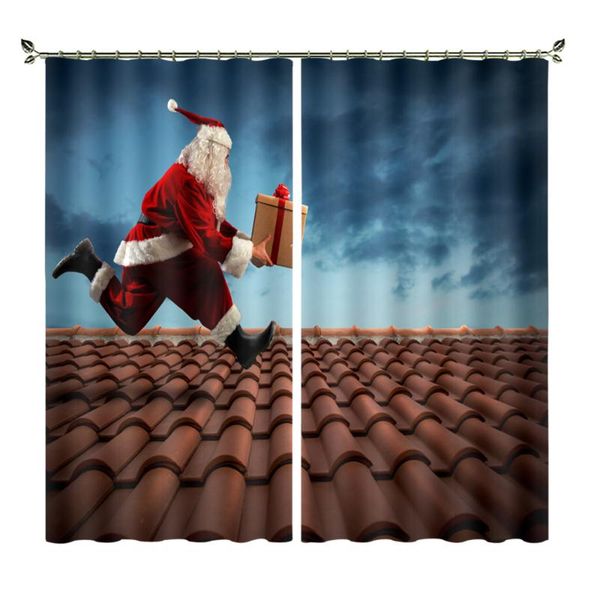 curtain & drapes santa claus running on the roof factory customized export living room bedroom thermal insulation sunshade theme
curtain & drapes santa claus running on the roof factory customized export living room bedroom thermal insulation sunshade theme