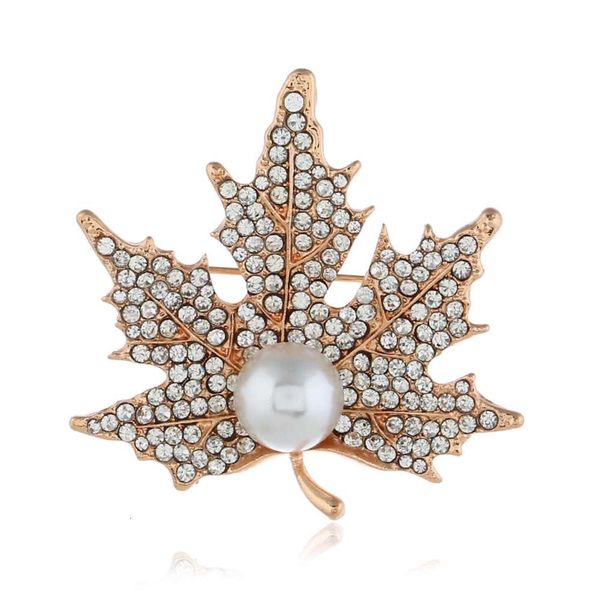 korean fashion simple pearl geometric brooch maple leaf men's and women's neckpin, Gray
korean fashion simple pearl geometric brooch maple leaf men's and women's neckpin, Gray