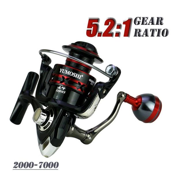baitcasting reels metal spool spinning reel 14bb fishing wheel saltwater freshwater carp casting 2000-7000 series
baitcasting reels metal spool spinning reel 14bb fishing wheel saltwater freshwater carp casting 2000-7000 series