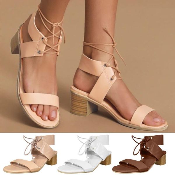 sandals women squared heel cross strap casual lace up round toe summer shoes ladies breathable beach plus sizeshoes, Black
sandals women squared heel cross strap casual lace up round toe summer shoes ladies breathable beach plus sizeshoes, Black