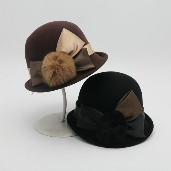 stingy brim hats autumn winter women fedoras big bow patchwork basin hat lady dome bucket felt cap female fashion elegant vintage top, Blue;gray
stingy brim hats autumn winter women fedoras big bow patchwork basin hat lady dome bucket felt cap female fashion elegant vintage top, Blue;gray