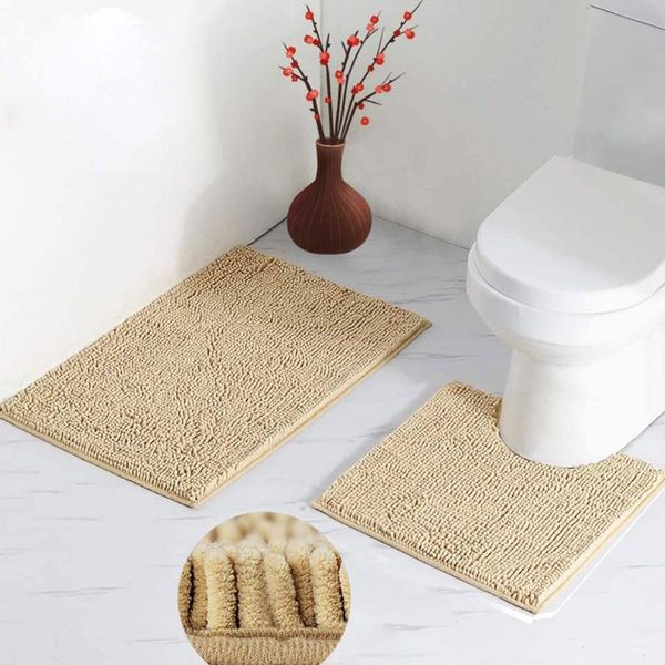 bath mats mat u shape toilet rug soft carpet slip-resistant bathroom shower absorbent cushion microfiber plush 2pcs brown
bath mats mat u shape toilet rug soft carpet slip-resistant bathroom shower absorbent cushion microfiber plush 2pcs brown