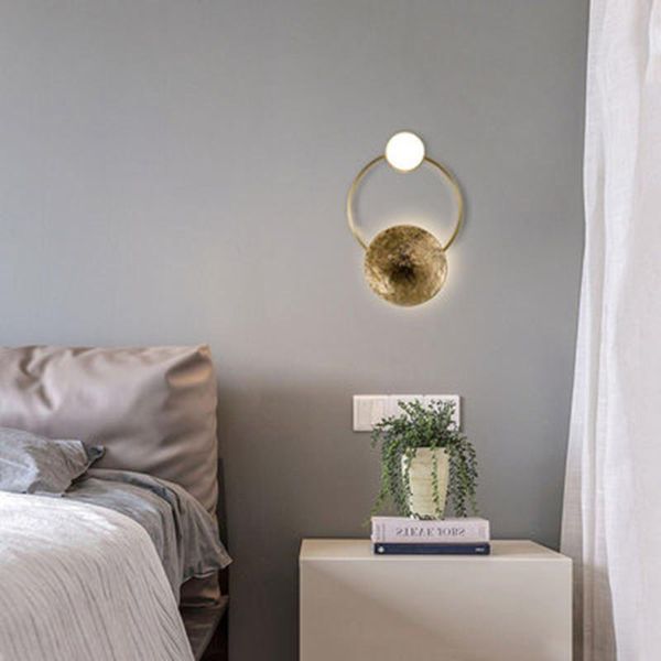 wall lamp nordic post-modern light luxury creative fashion designer decoration copper bedroom aisle bedside
wall lamp nordic post-modern light luxury creative fashion designer decoration copper bedroom aisle bedside