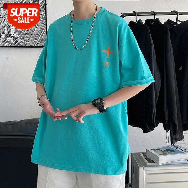 net red short-sleeved shirt men's super clothes trend half-sleeved loose compassionate #hr9g, White;black
net red short-sleeved shirt men's super clothes trend half-sleeved loose compassionate #hr9g, White;black